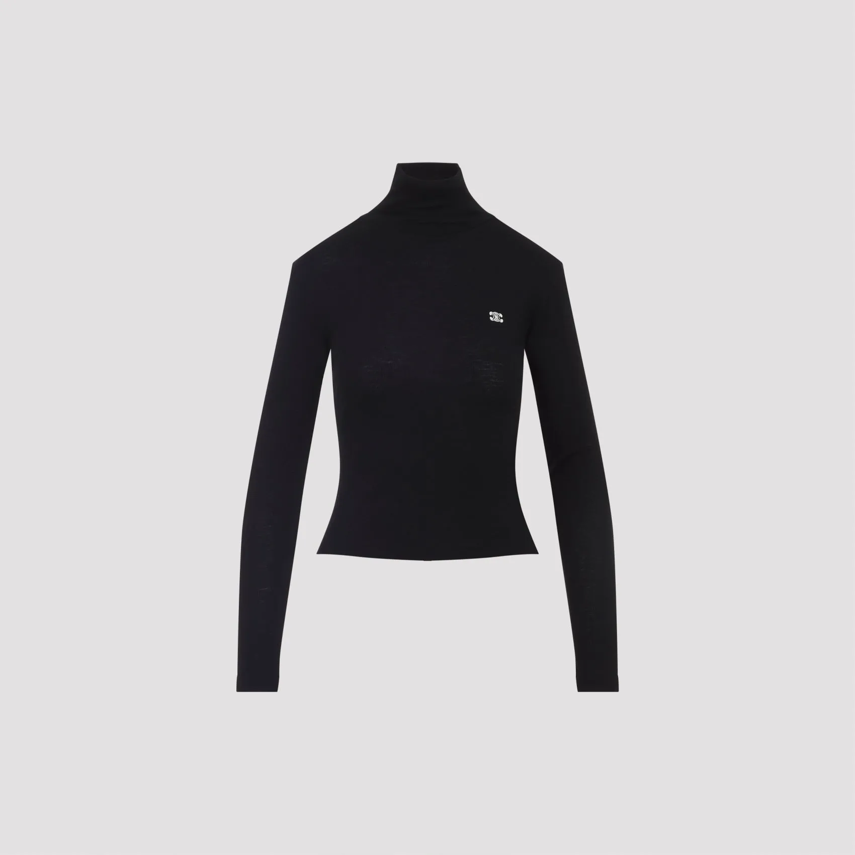BLACK WOOL TURTLENECK TOP sold by Lord & Taylor product image thumbnail 3