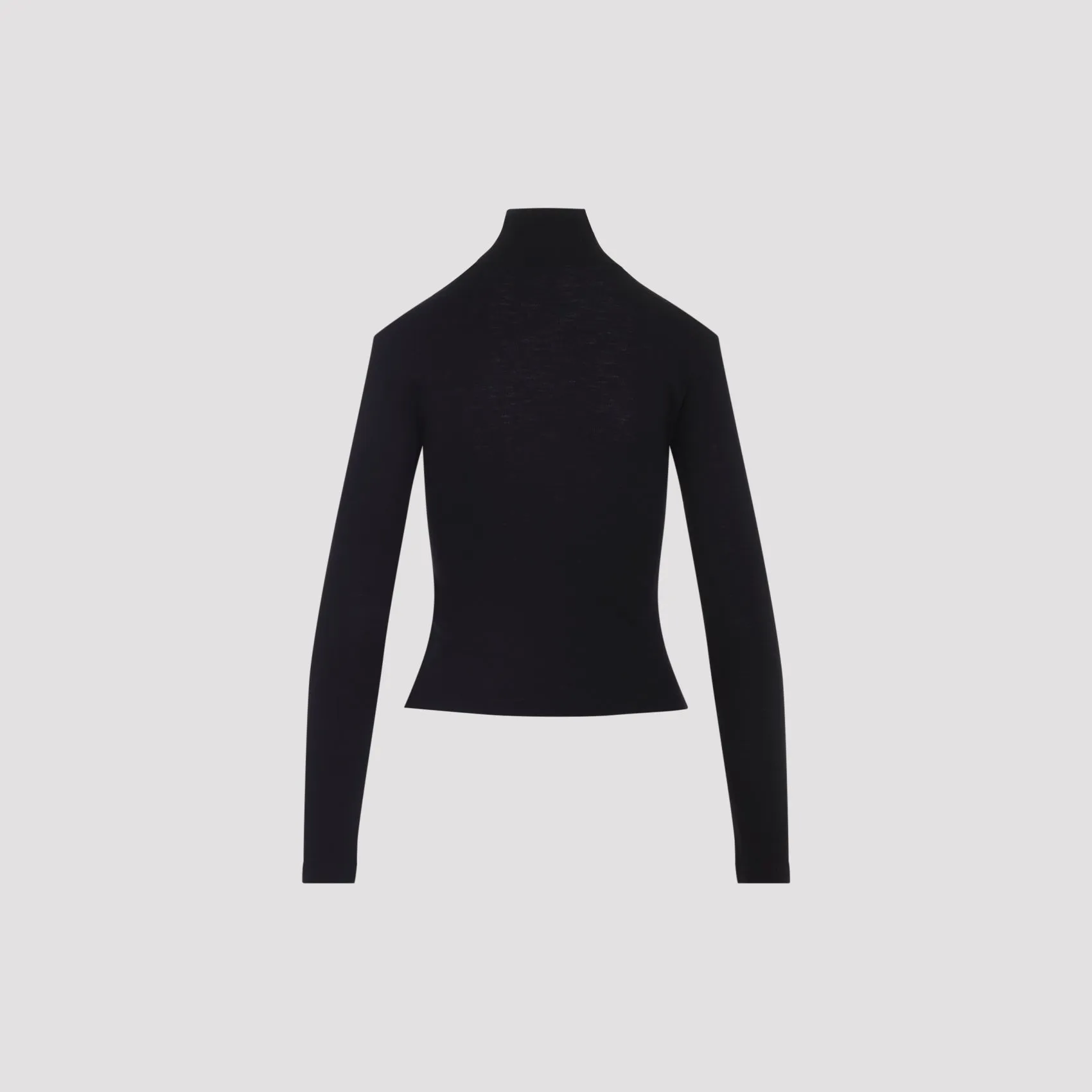 BLACK WOOL TURTLENECK TOP sold by Lord & Taylor product image thumbnail 4