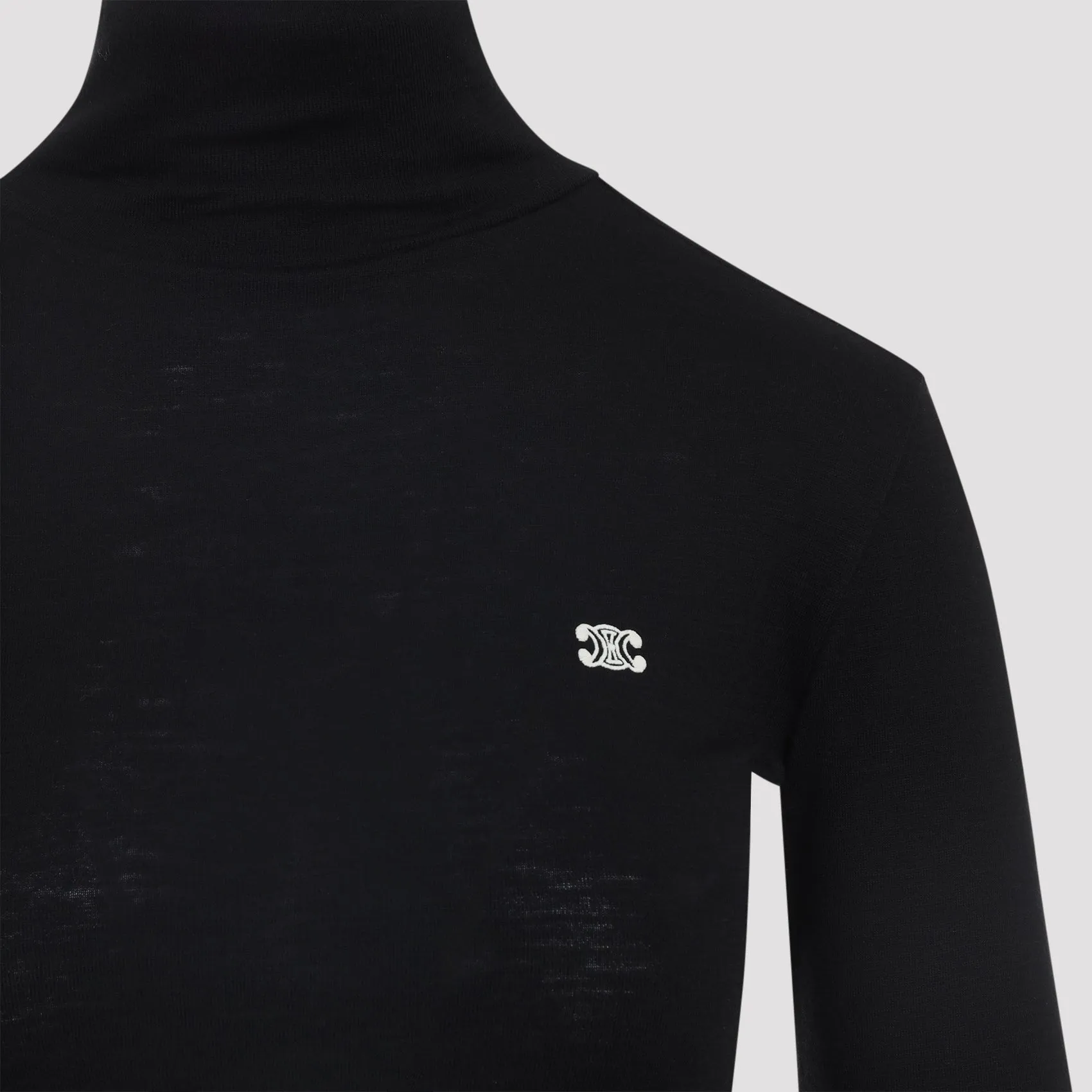 BLACK WOOL TURTLENECK TOP sold by Lord & Taylor product image thumbnail 5