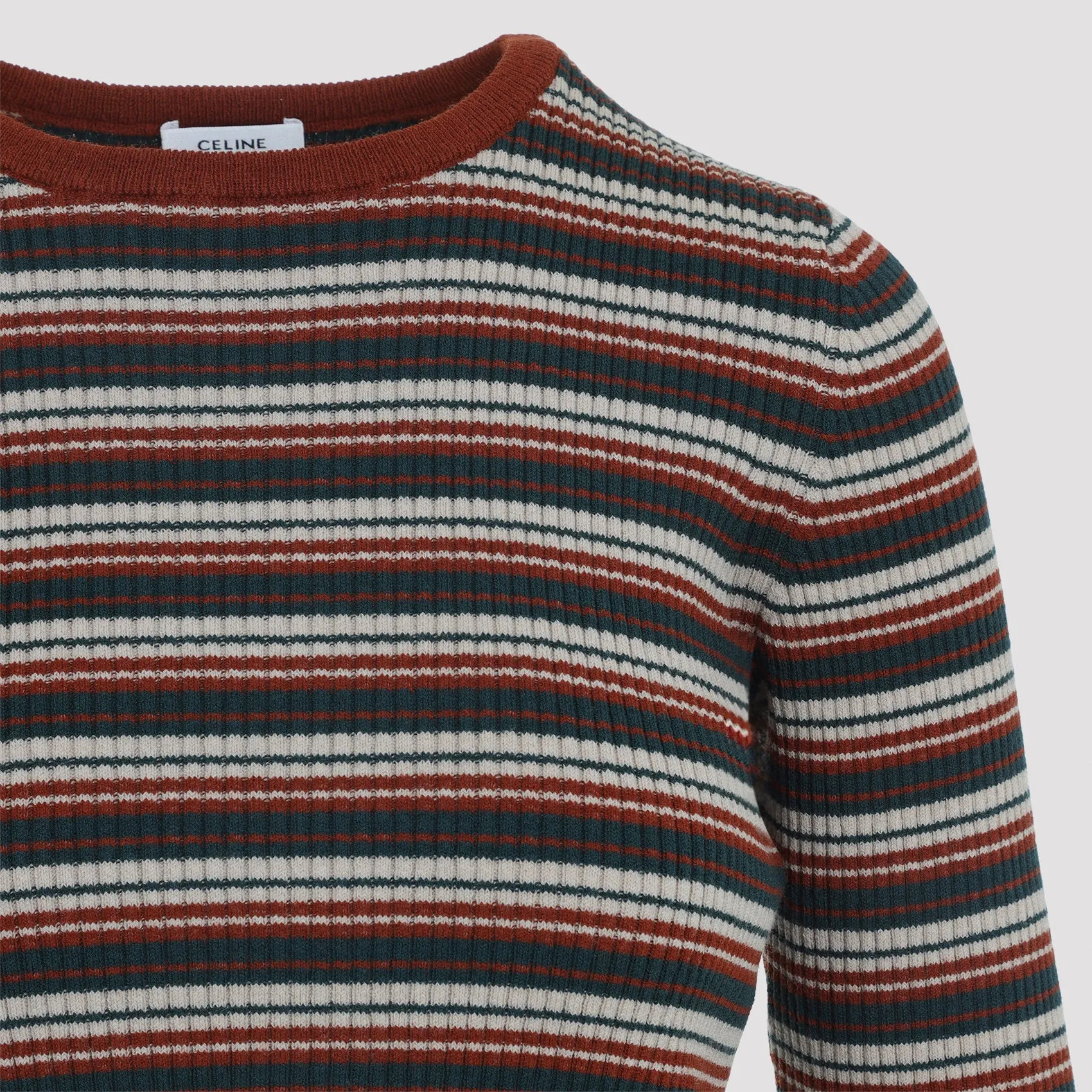 BEIGE WOOL CREWNECK SWEATER sold by Lord & Taylor product image thumbnail 5