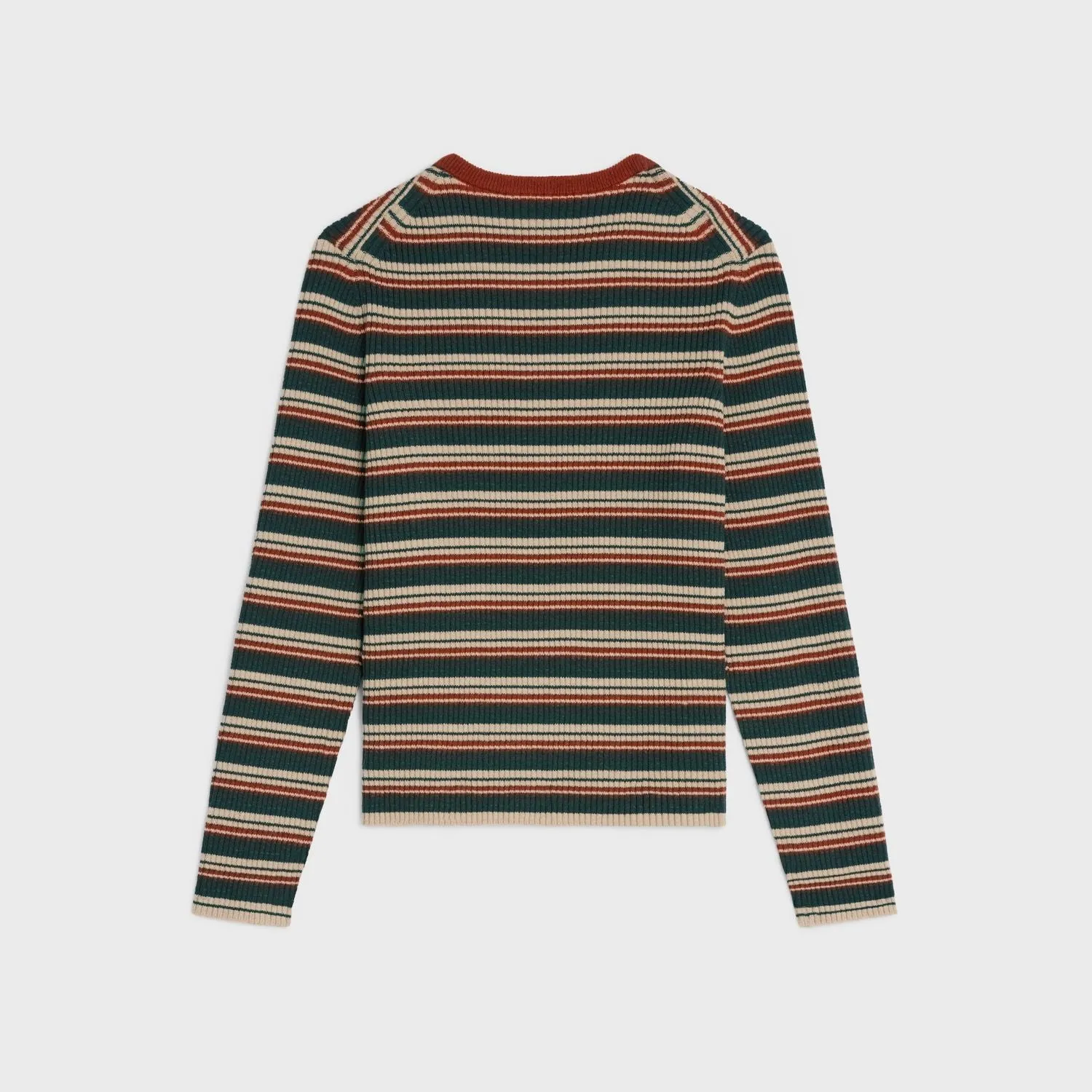 BEIGE WOOL CREWNECK SWEATER sold by Lord & Taylor product image thumbnail 2