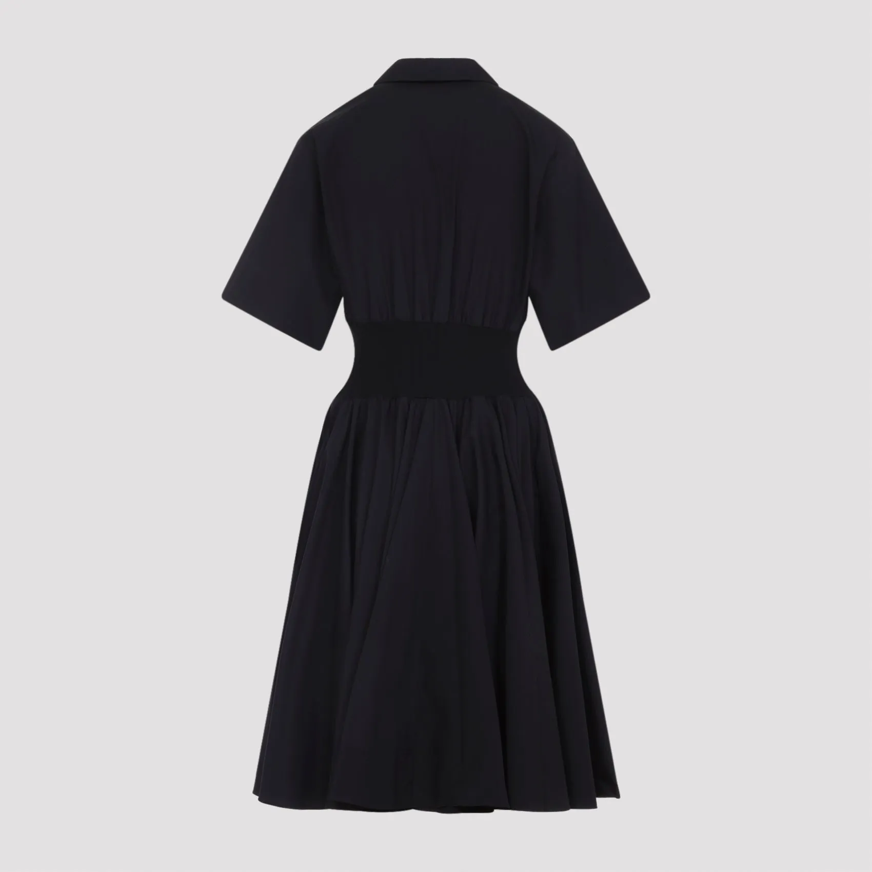 BLACK COTTON SHORT SLEEVE DRESS sold by Lord & Taylor product image thumbnail 4