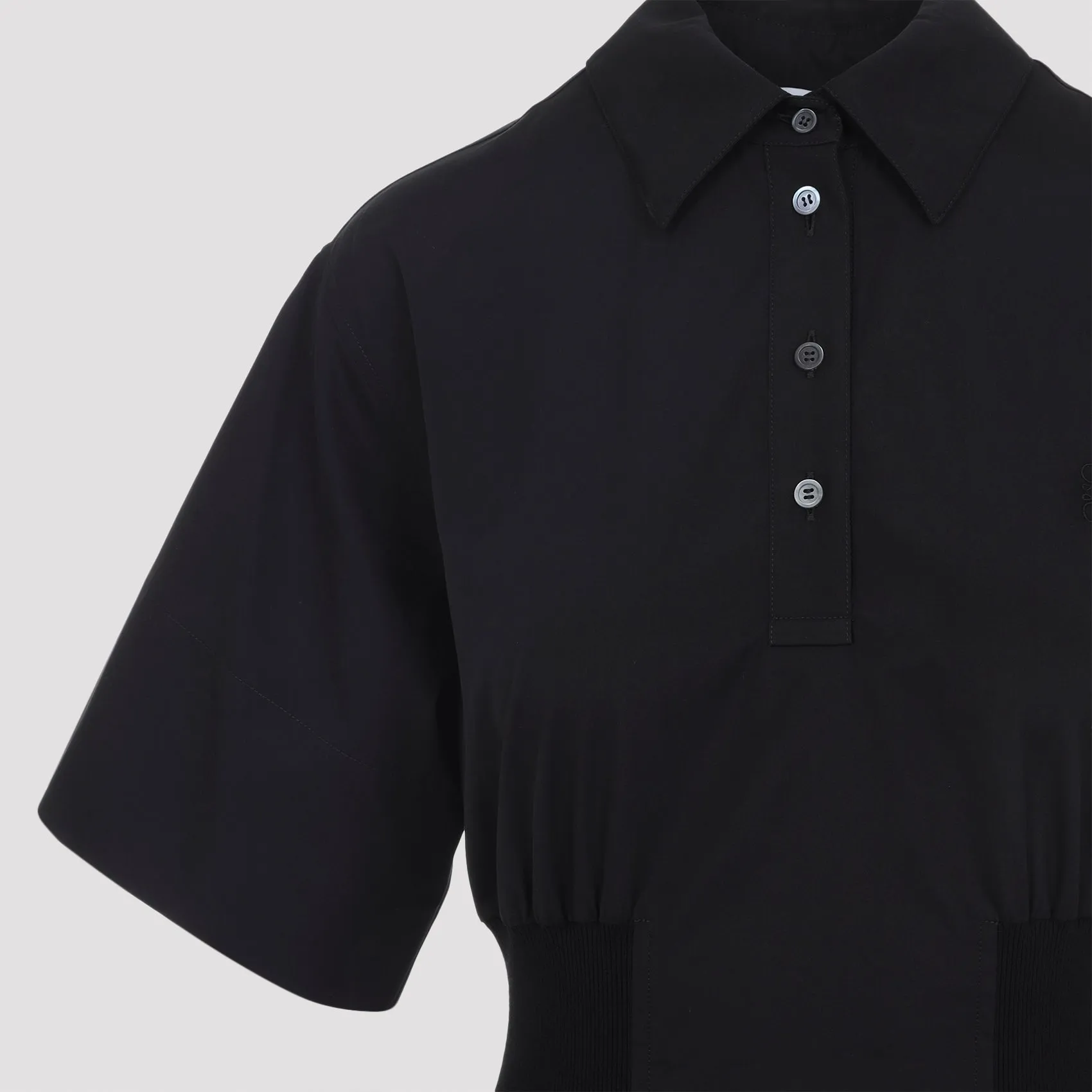 BLACK COTTON SHORT SLEEVE DRESS sold by Lord & Taylor product image thumbnail 5