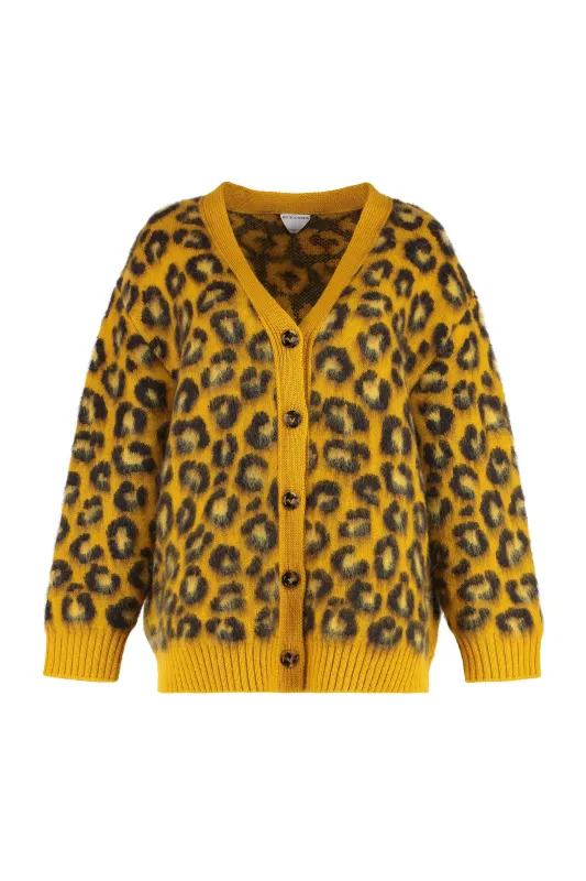 ANIMAL PATTERN CARDIGAN sold by Lord & Taylor
