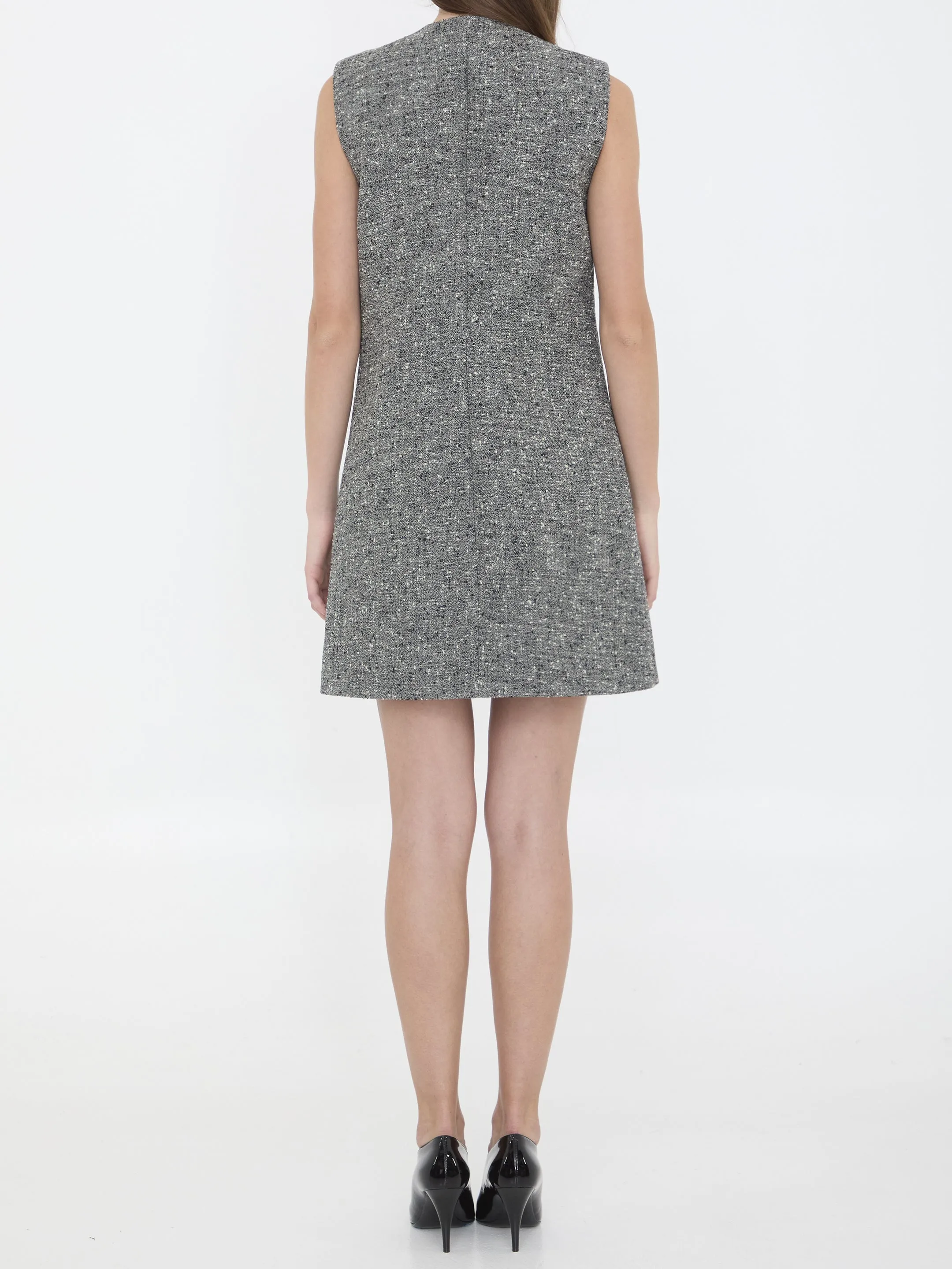 SEEDED WOOL DRESS sold by Lord & Taylor product image thumbnail 4