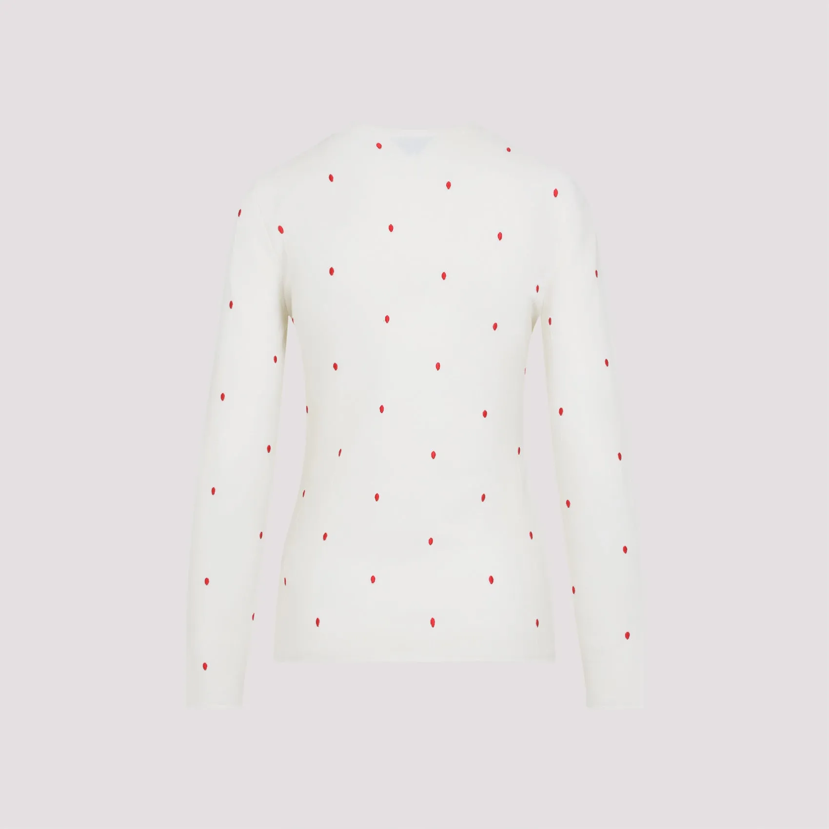 EMBROIDERED COTTON BLEND SWEATER sold by Lord & Taylor product image thumbnail 3