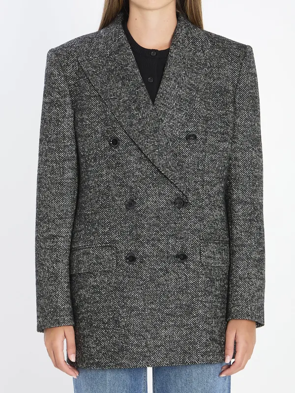 EMBROIDERED WOOL BLEND BLAZER sold by Lord & Taylor
