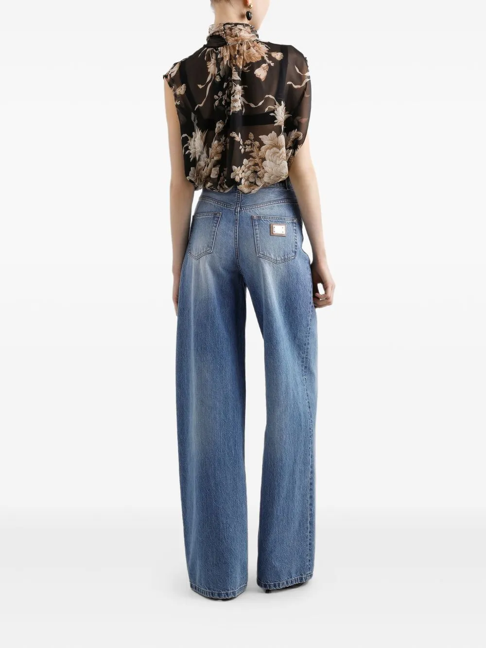 PRINTED SILK BLOUSE sold by Lord & Taylor product image thumbnail 3