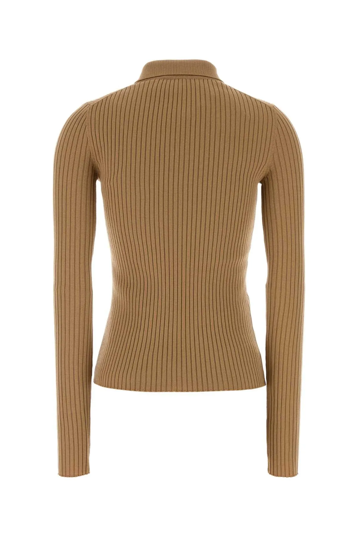 CAMEL STRETCH WOOL BLEND POLO SHIRT sold by Lord & Taylor product image thumbnail 2