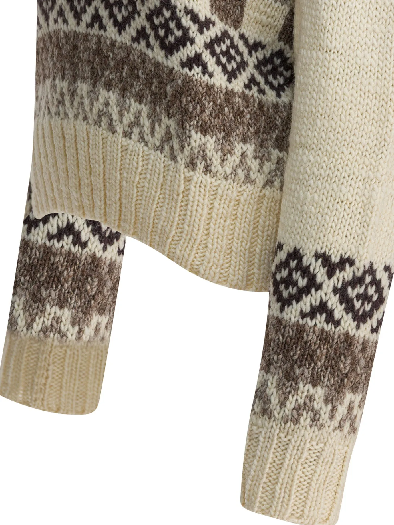 BEIGE WOOL KNITWEAR sold by Lord & Taylor product image thumbnail 4