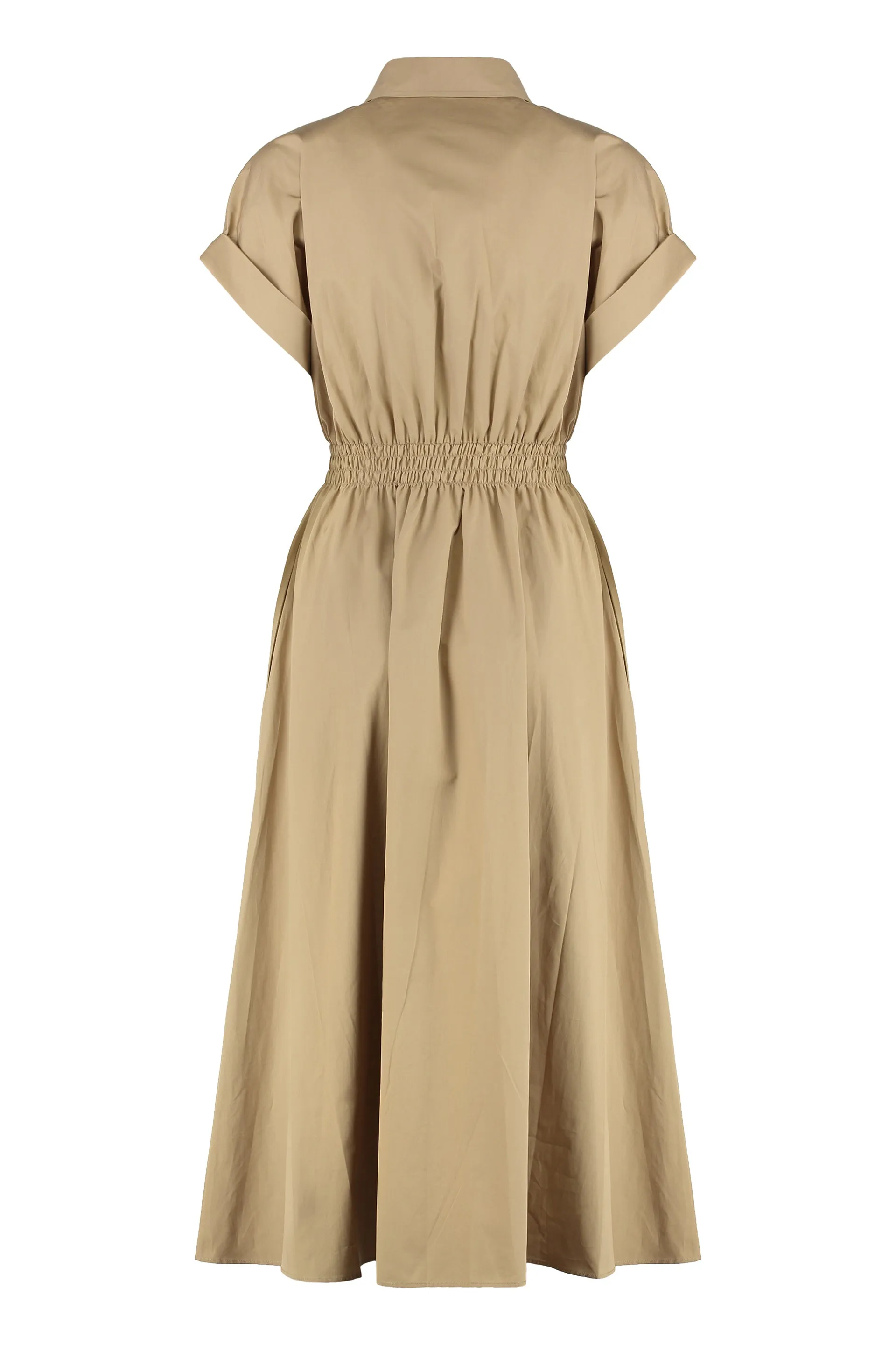 BEIGE POPLIN SHIRT DRESS sold by Lord & Taylor product image thumbnail 2
