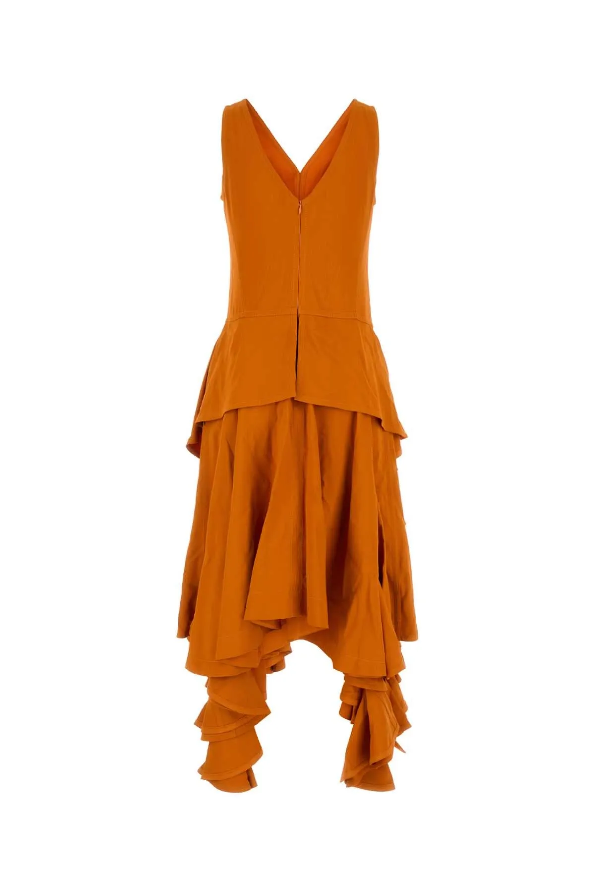 ORANGE STRETCH VISCOSE DRESS sold by Lord & Taylor product image thumbnail 2