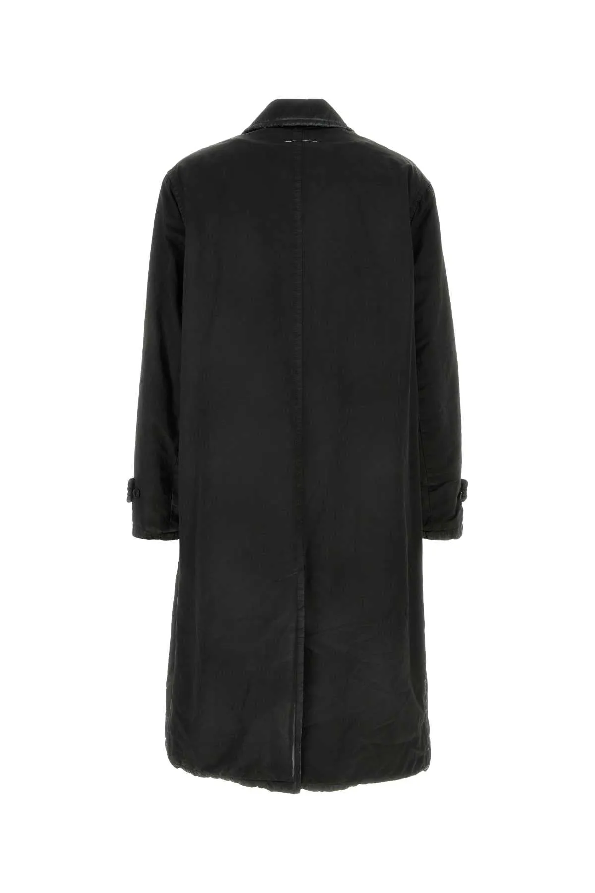 BLACK COTTON BLEND OVERCOAT sold by Lord & Taylor product image thumbnail 2