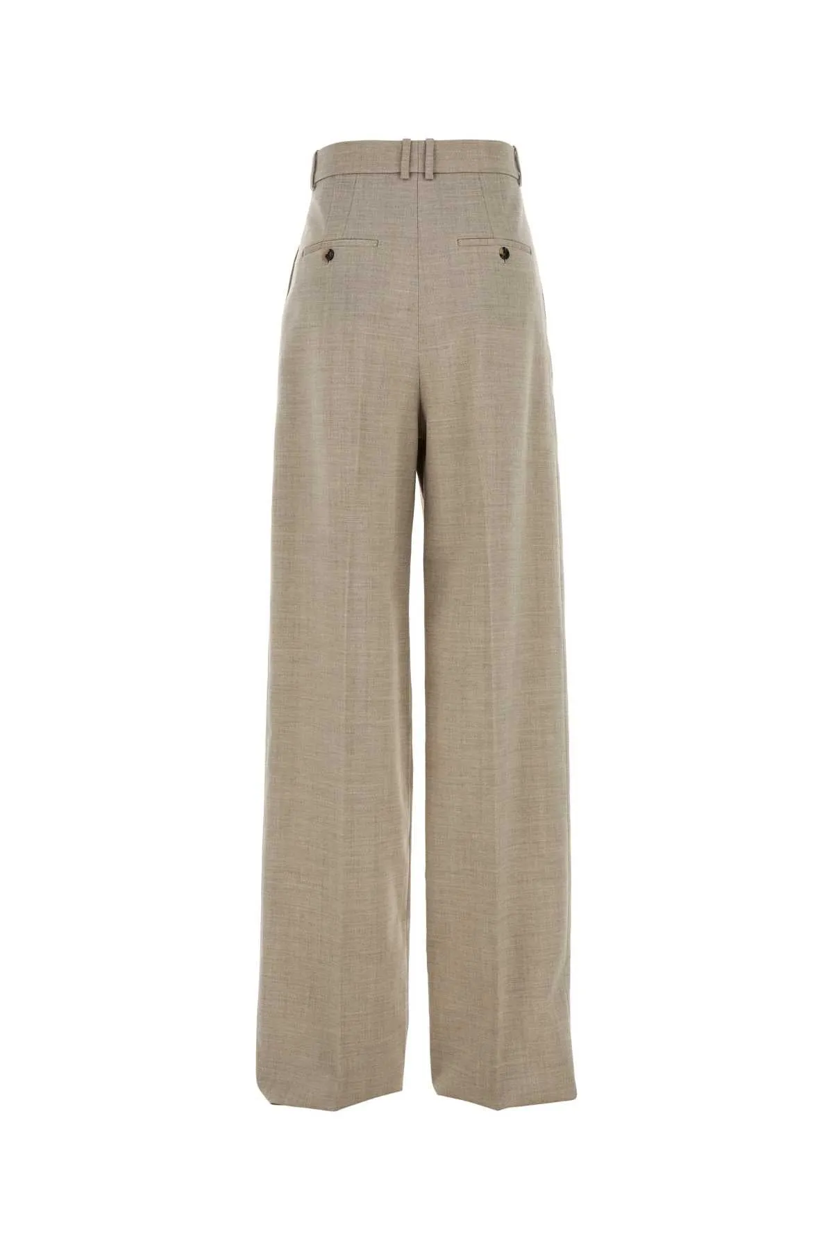 BEIGE WOOL WIDE-LEG PANT sold by Lord & Taylor product image thumbnail 2