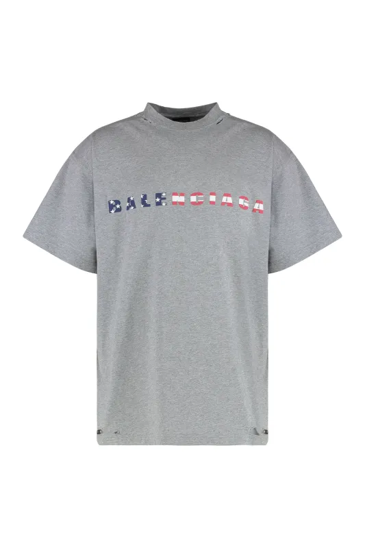 T-SHIRT CREW NECK IN COTTON sold by Lord & Taylor