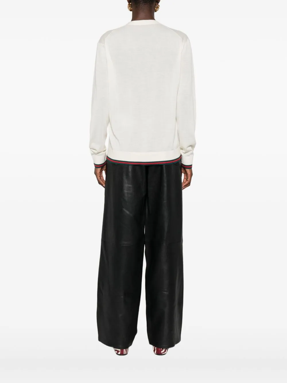 CASHMERE AND SILK VLEND CARDIGAN sold by Lord & Taylor product image thumbnail 3