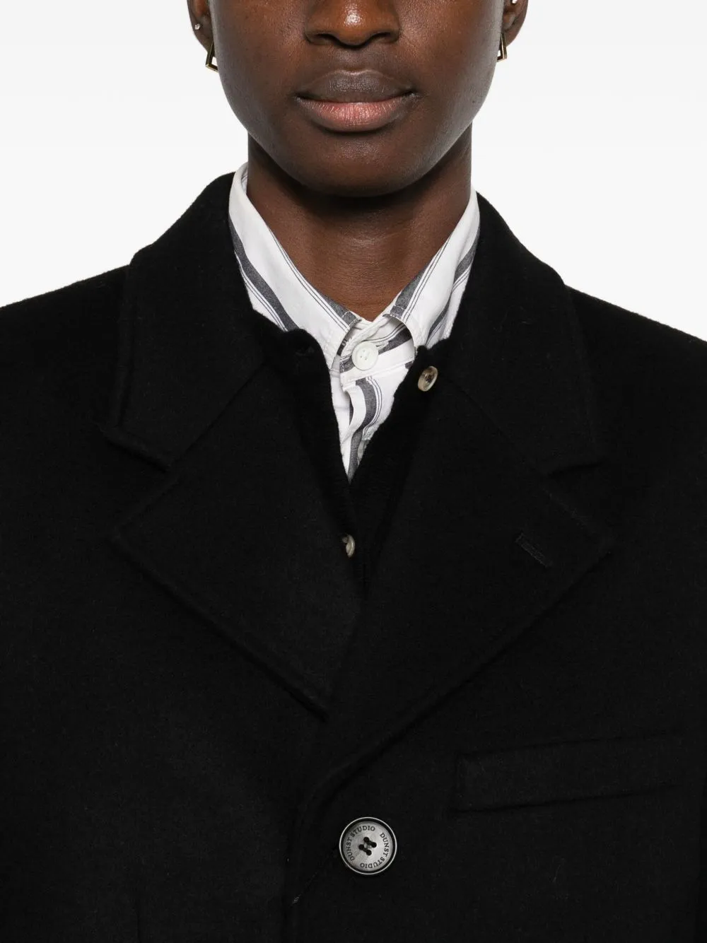 WOOL SINGLE-BREASTED COAT sold by Lord & Taylor product image thumbnail 2