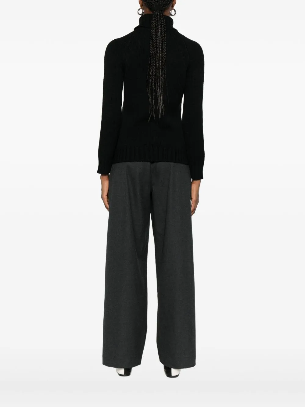 WOOL TURTLE-NECK JUMPER sold by Lord & Taylor product image thumbnail 3