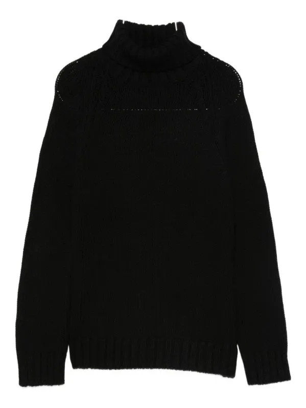 WOOL TURTLE-NECK JUMPER sold by Lord & Taylor