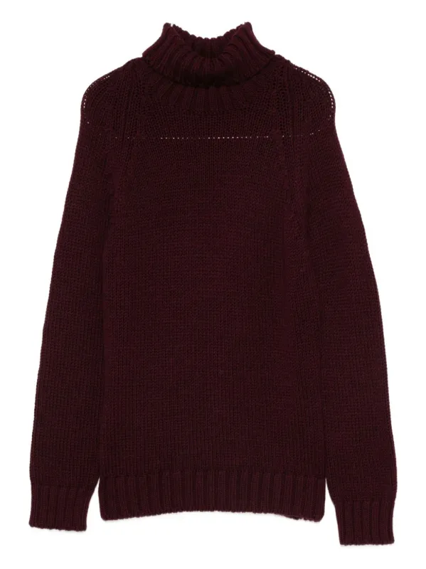WOOL TURTLE-NECK JUMPER sold by Lord & Taylor