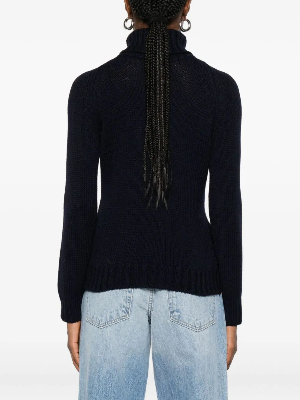 WOOL TURTLE-NECK JUMPER sold by Lord & Taylor product image thumbnail 4