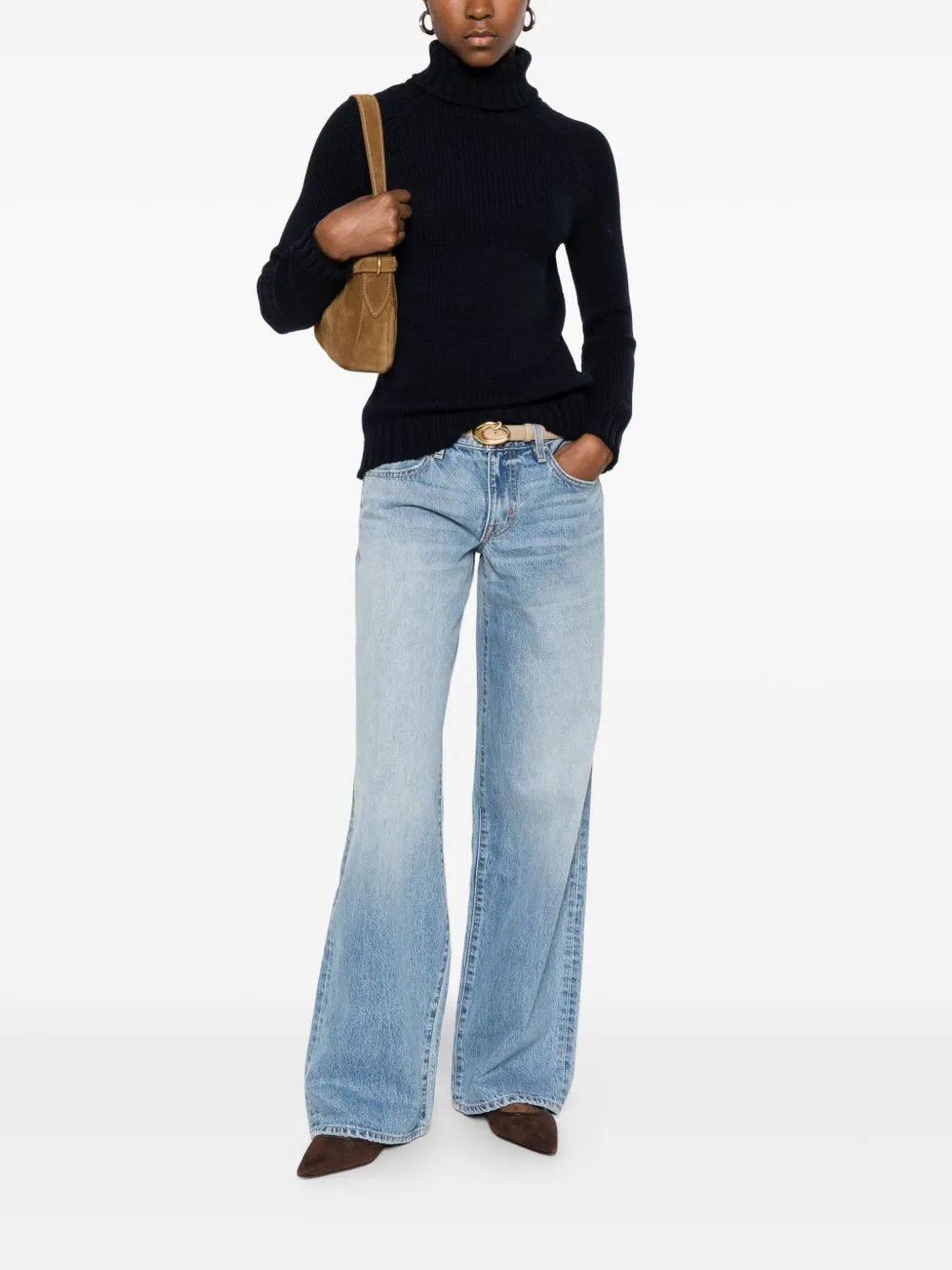 WOOL TURTLE-NECK JUMPER sold by Lord & Taylor product image thumbnail 2