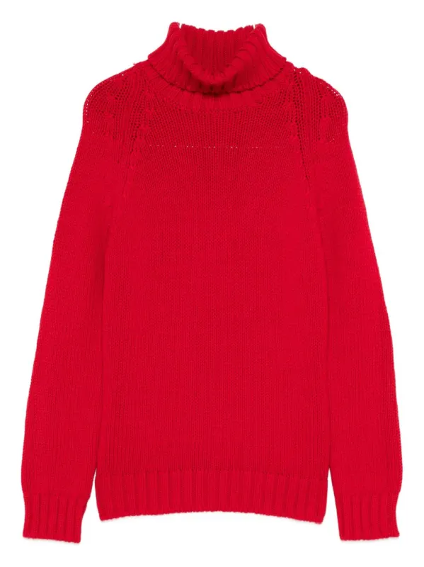 WOOL TURTLE-NECK JUMPER sold by Lord & Taylor
