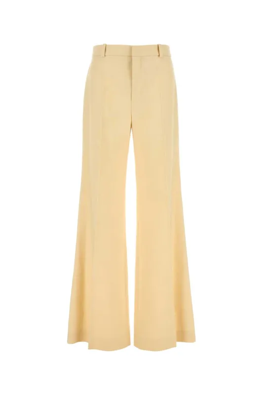 CREAM CANVAS WIDE-LEG PANT sold by Lord & Taylor