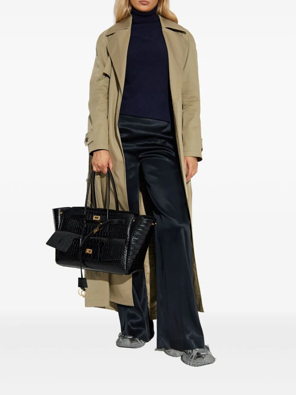 DOUBLE-BREASTED TRENCH COAT sold by Lord & Taylor product image thumbnail 3