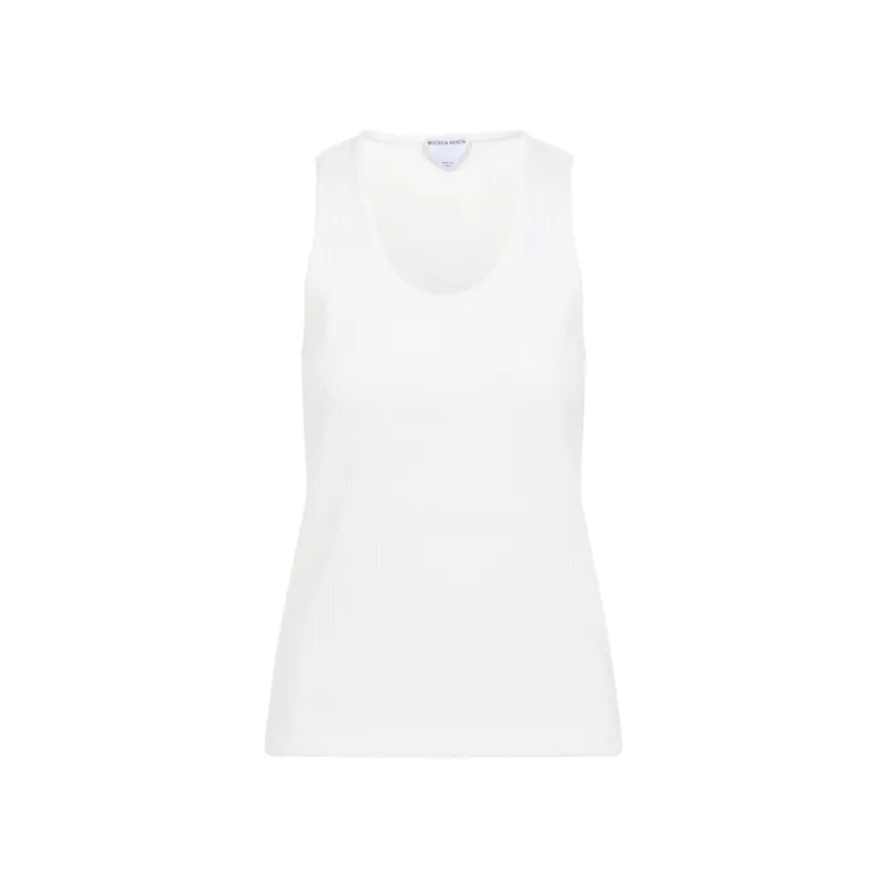 WHITE JERSEY TANK TOP sold by Lord & Taylor