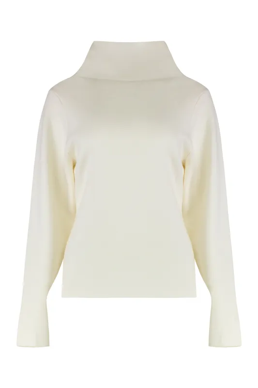 SWEATER WITH TURTLENECK IN WOOL AND CASHMERE sold by Lord & Taylor