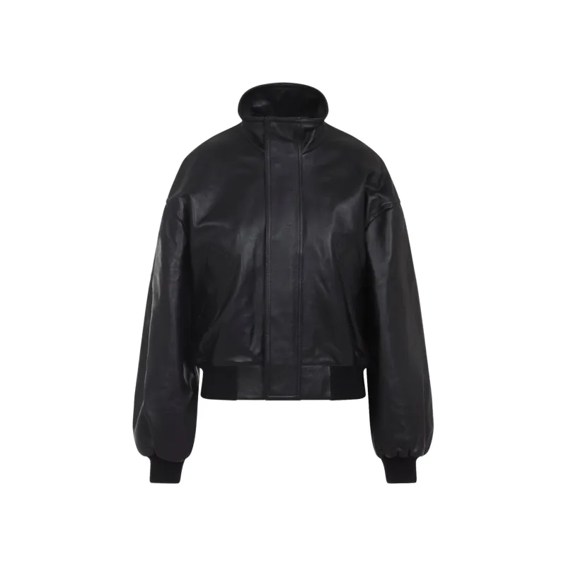 LEATHER BLOUSON made by Balenciaga