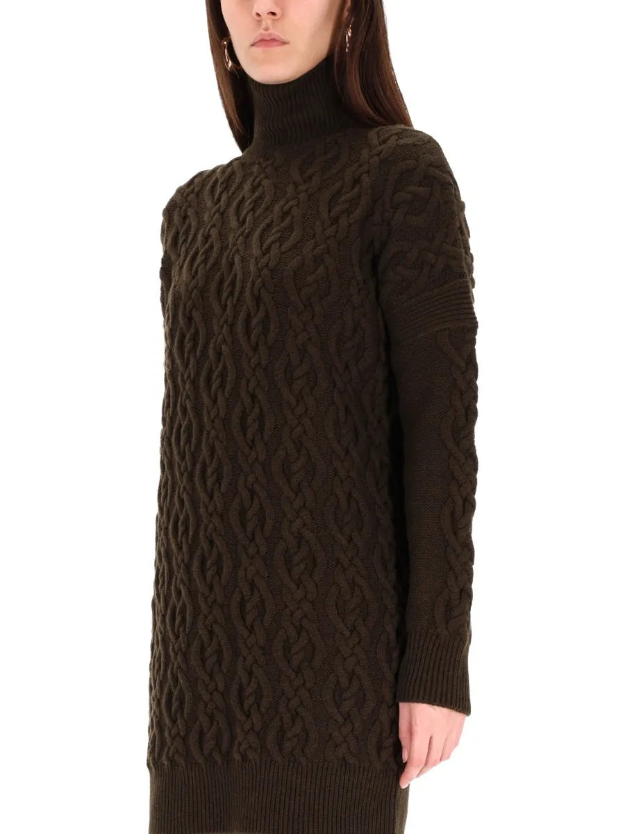 BRAIDED WOOL DRESS sold by Lord & Taylor product image thumbnail 4