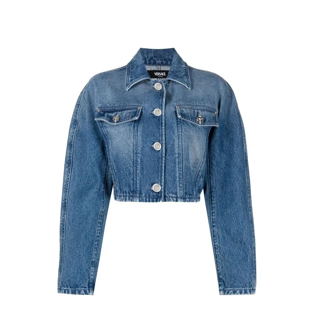 Blue Cotton Denim Jacket sold by Lord & Taylor