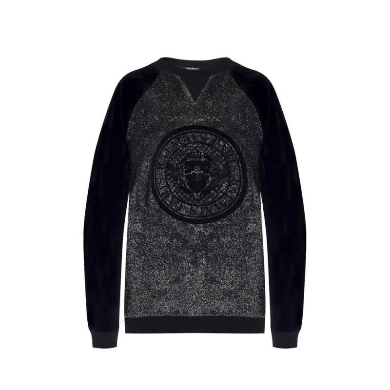 Black Elastane Sweatshirt sold by Lord & Taylor