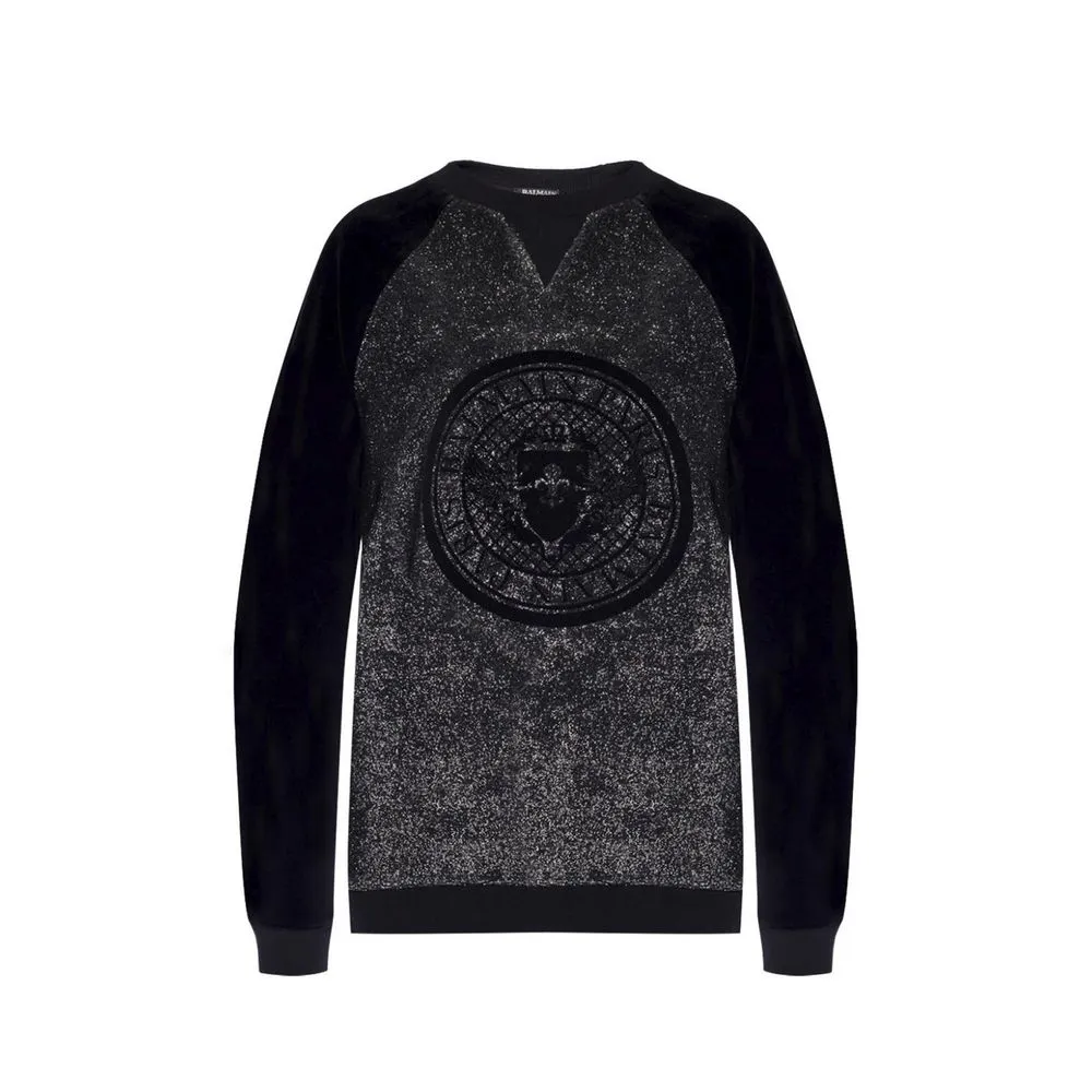 Black Elastane Sweatshirt sold by Lord & Taylor