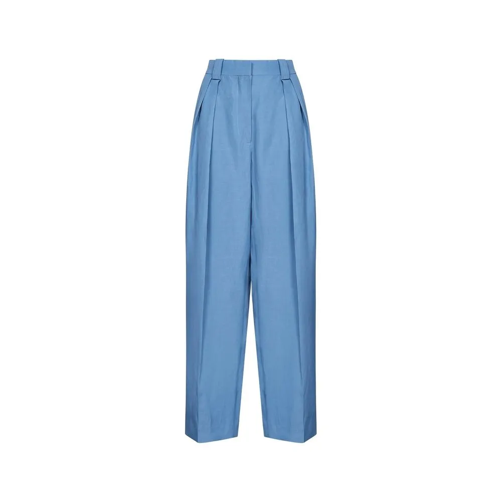 Blue Linen Casual Pants sold by Lord & Taylor
