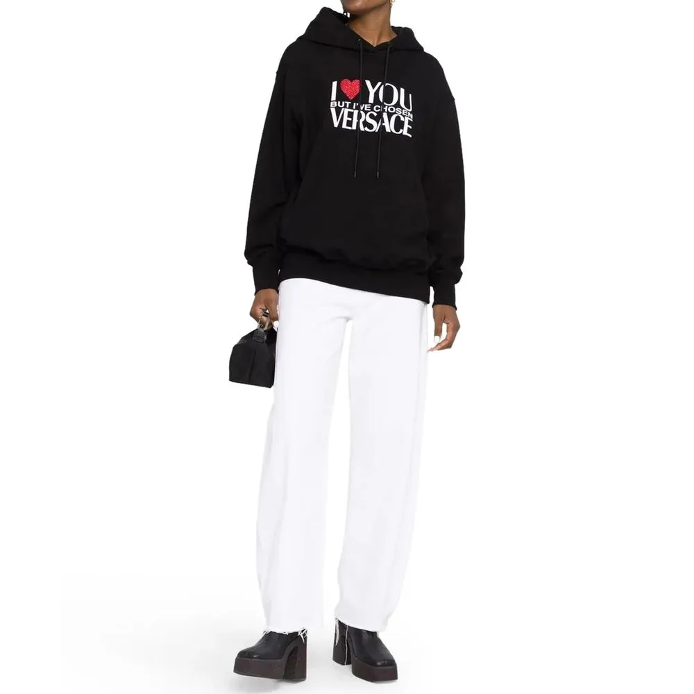 Black Cotton Sweatshirt sold by Lord & Taylor product image thumbnail 3