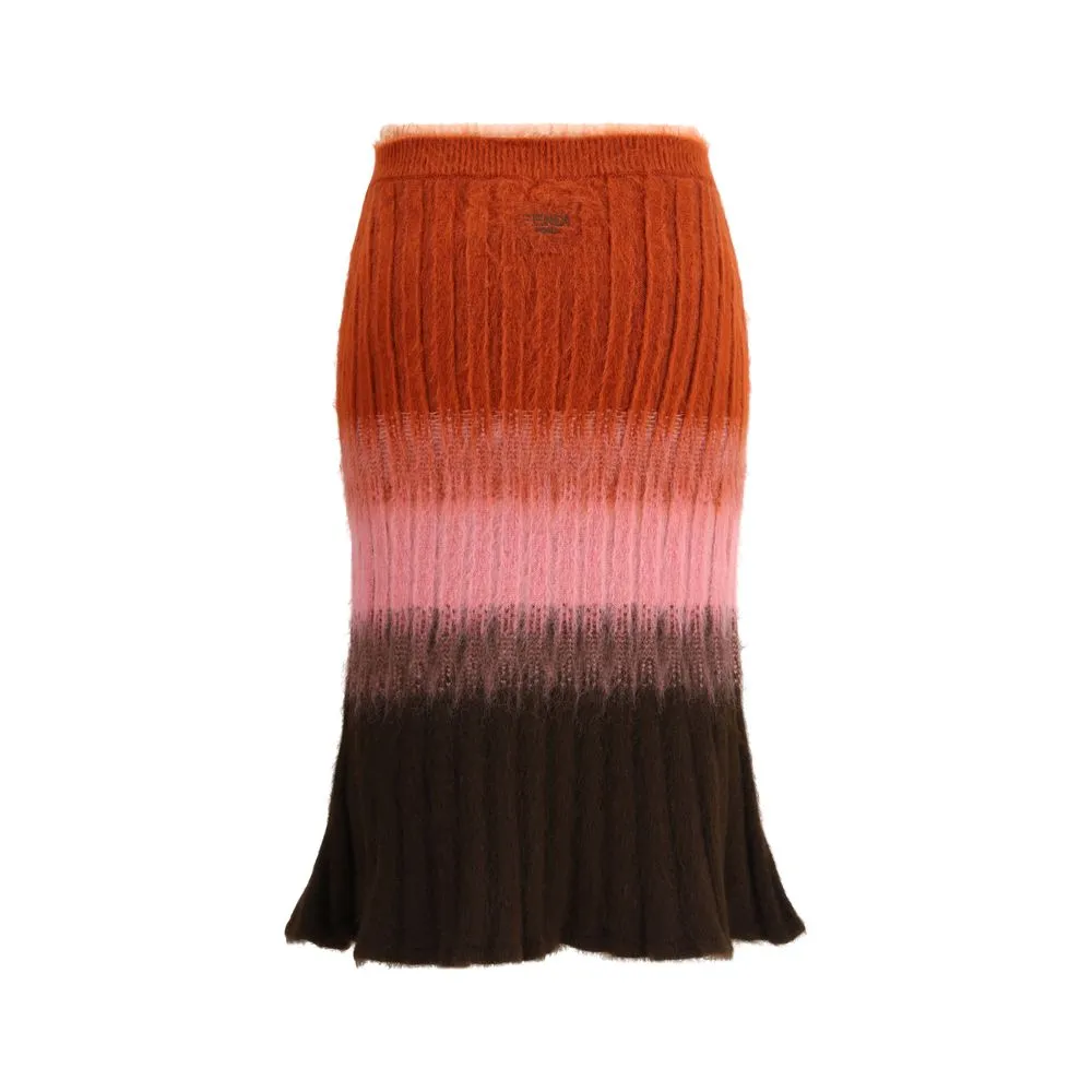 Mohair and Wool Midi Skirt sold by Lord & Taylor product image thumbnail 2