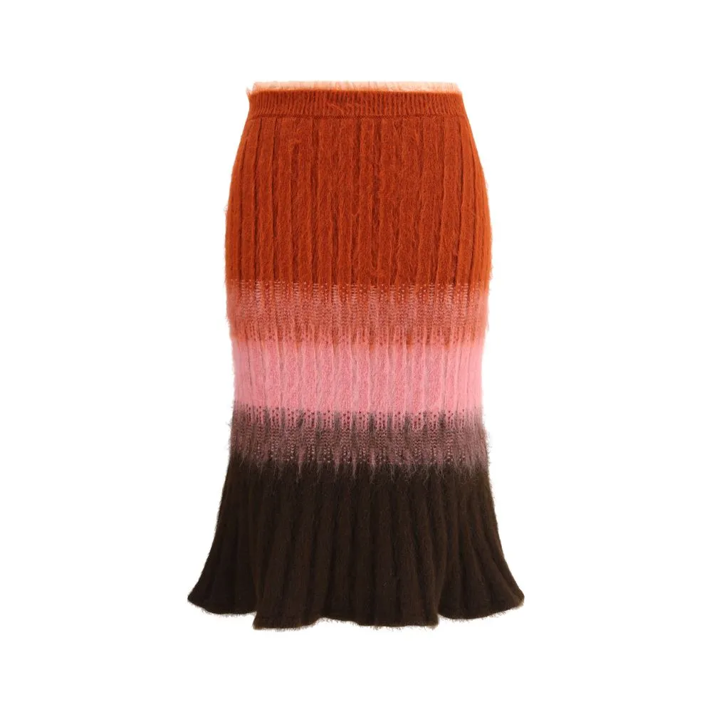 Mohair and Wool Midi Skirt sold by Lord & Taylor