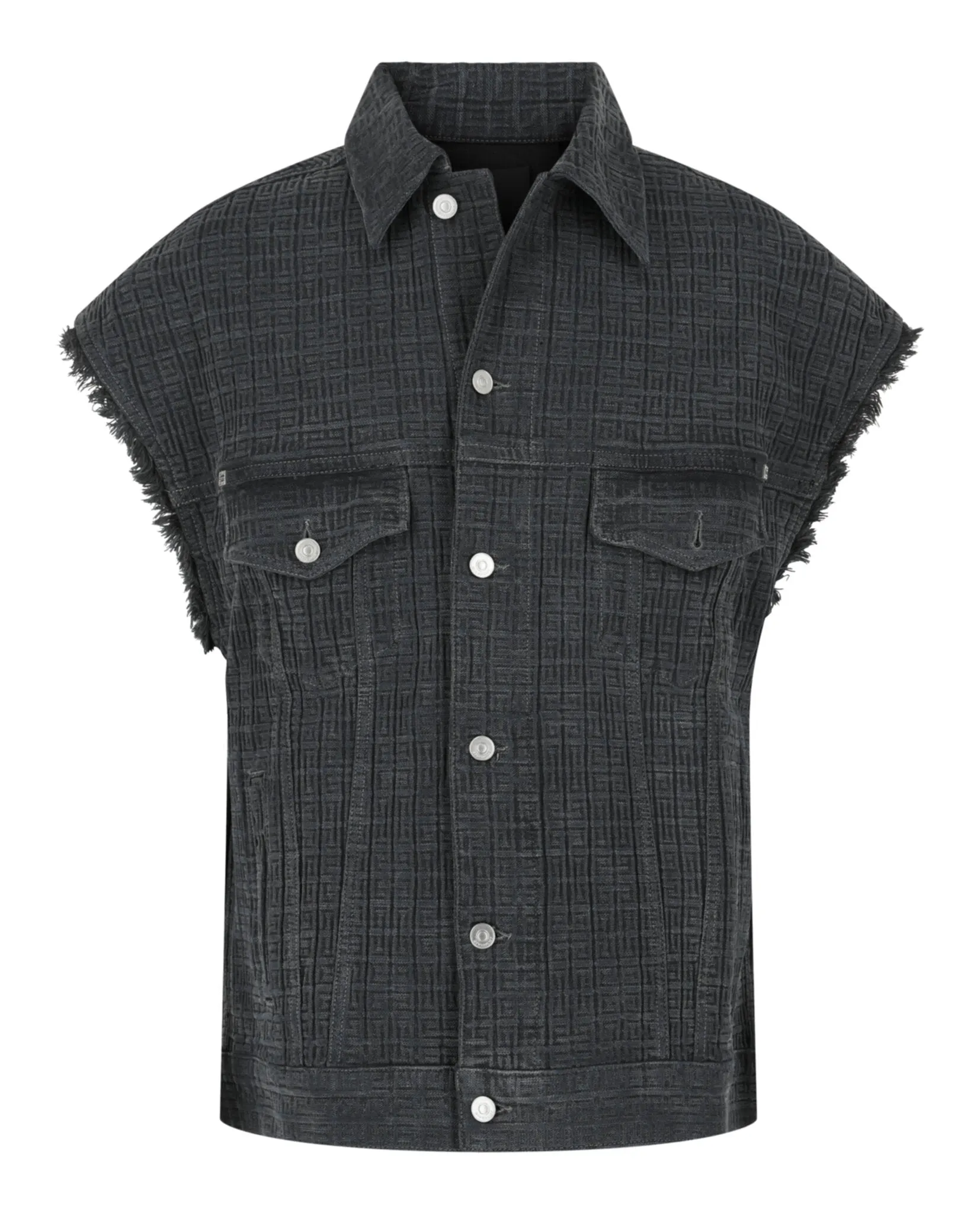Oversized 4G Denim Vest sold by Lord & Taylor