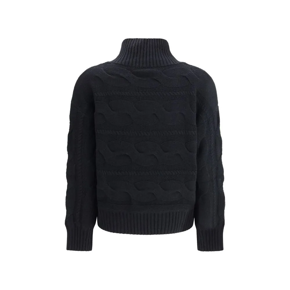 High-neck cable-knit Sweater sold by Lord & Taylor product image thumbnail 2