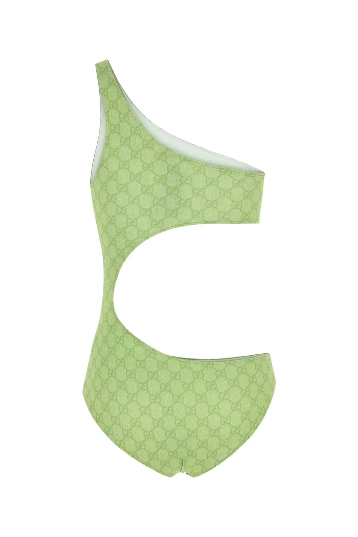 LIGHT GREEN STRETCH POLYESTER SWIMSUIT sold by Lord & Taylor product image thumbnail 2