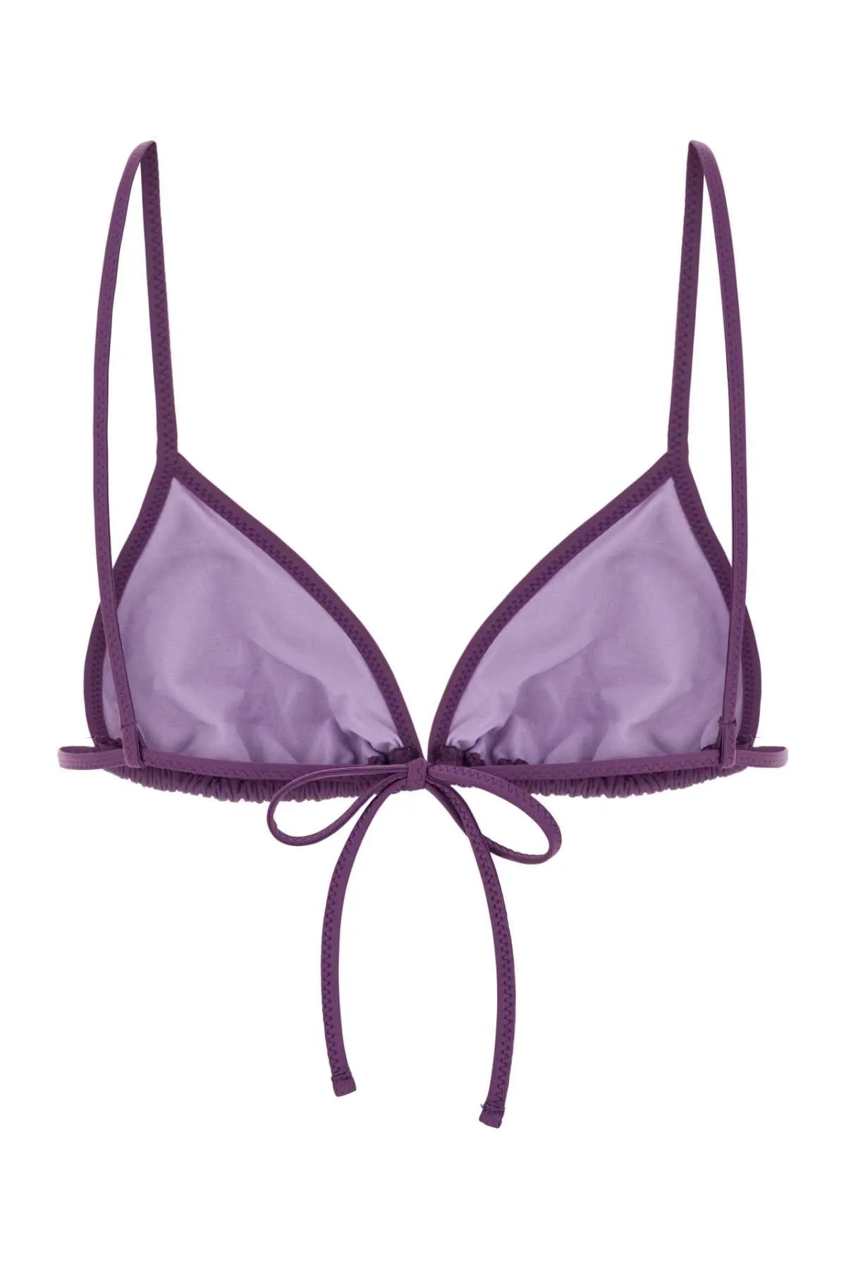 PURPLE STRETCH NYLON EMILY BIKINI TOP sold by Lord & Taylor product image thumbnail 2