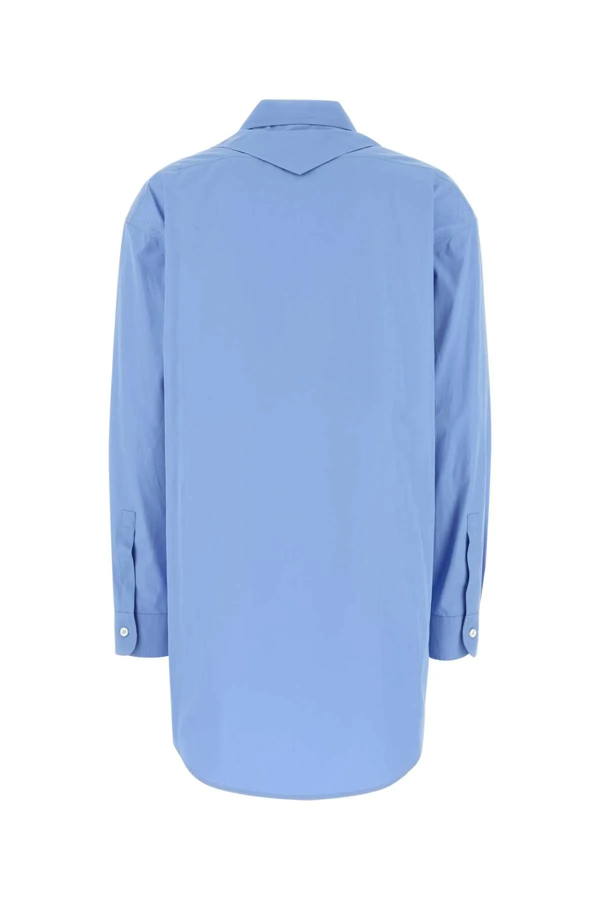 CERULEAN BLUE POPLIN SHIRT sold by Lord & Taylor product image thumbnail 2