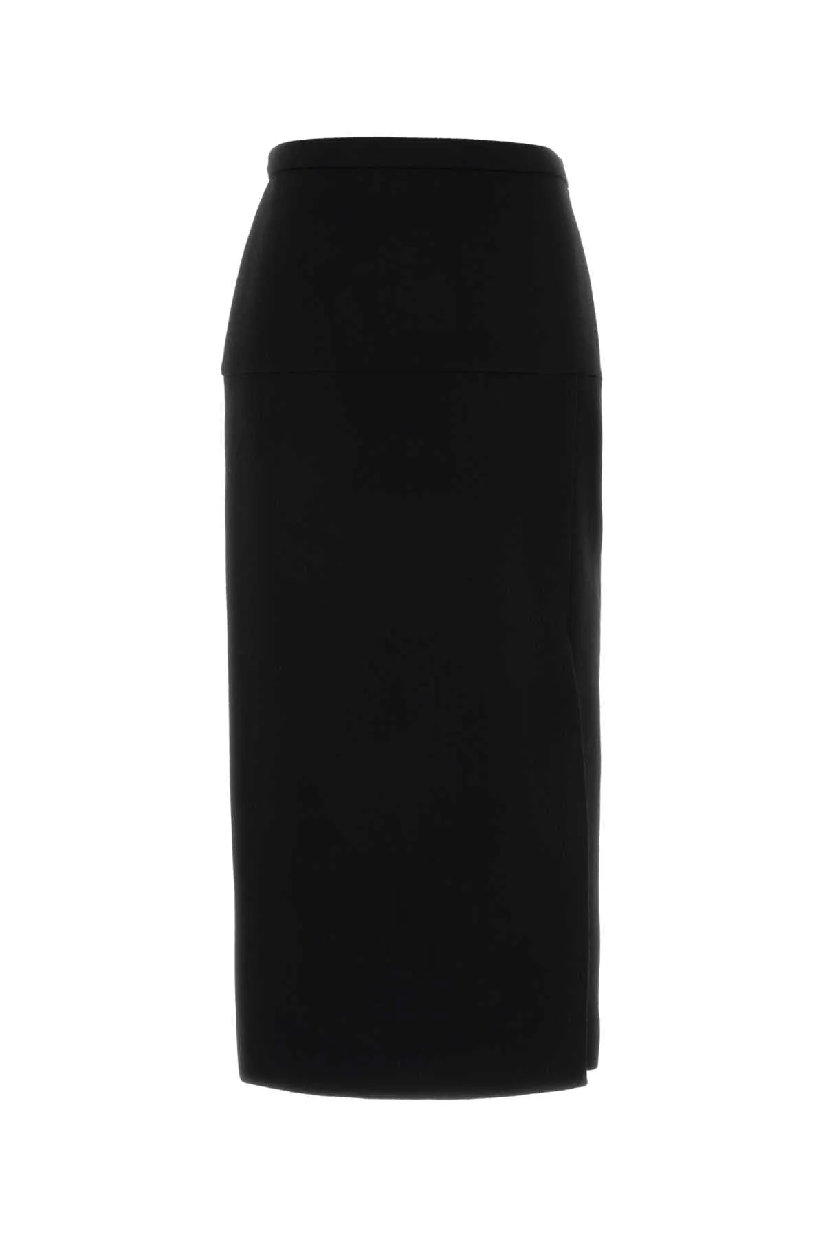 BLACK WOOL SKIRT sold by Lord & Taylor