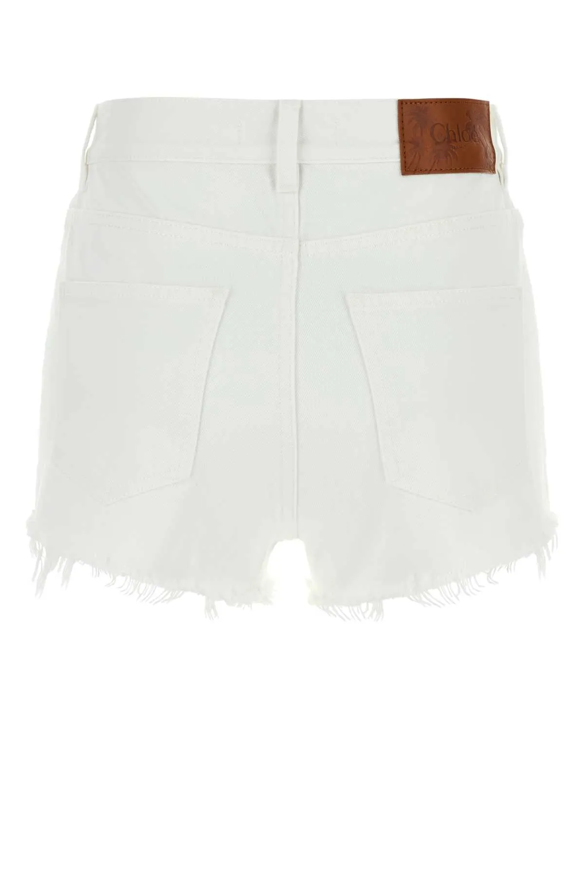 WHITE DENIM SHORTS sold by Lord & Taylor product image thumbnail 2
