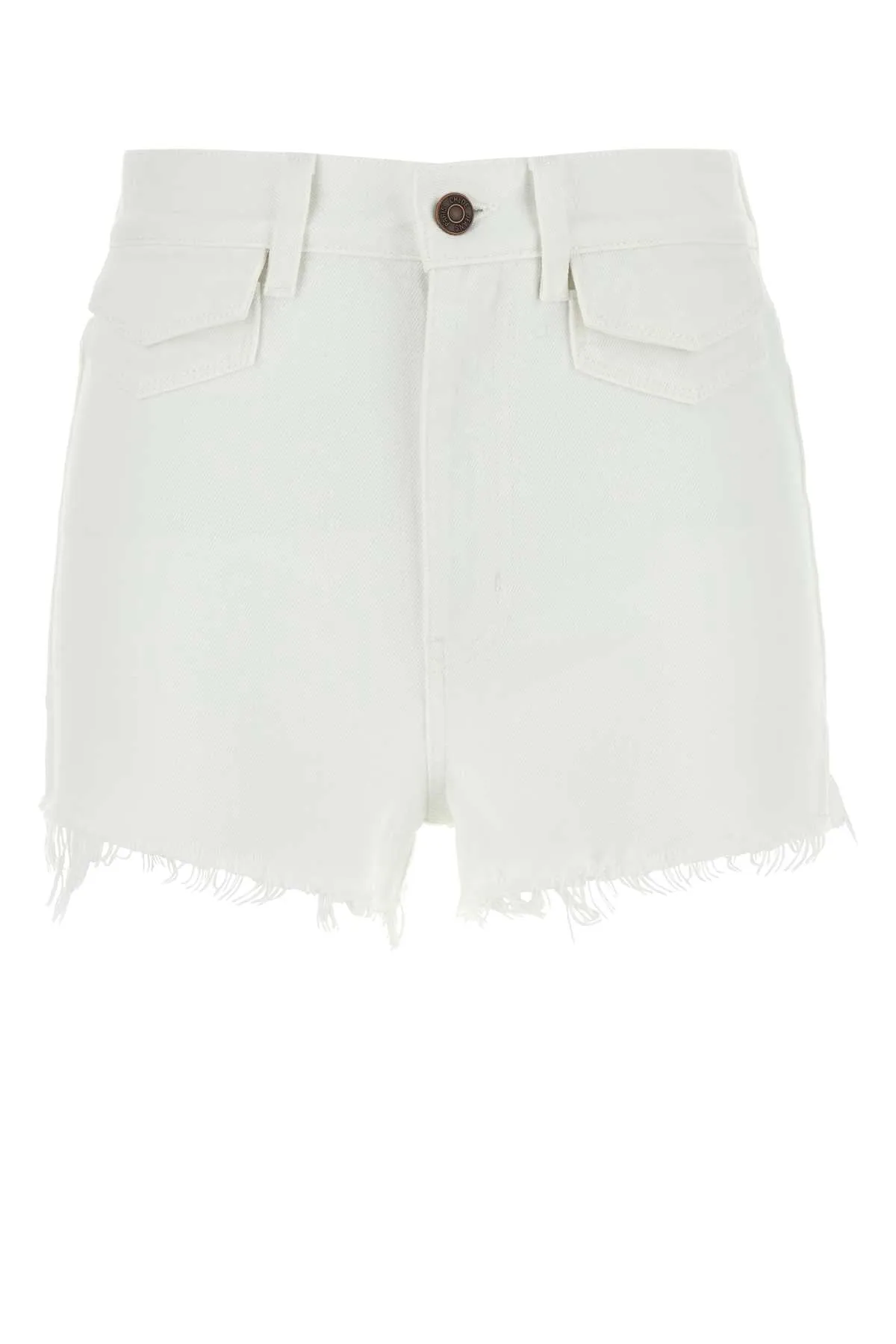 WHITE DENIM SHORTS sold by Lord & Taylor