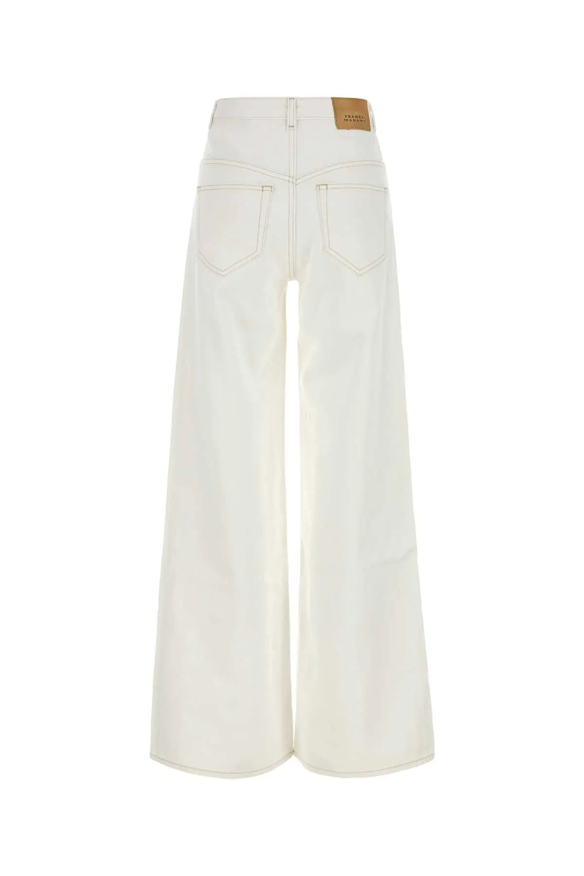 WHITE DENIM LEMONY FLARED LEG JEANS sold by Lord & Taylor product image thumbnail 2