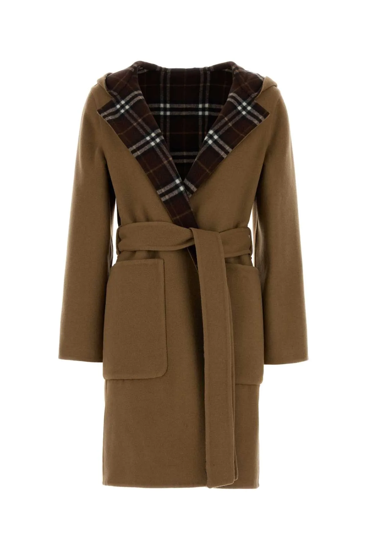 CAMEL WOOL REVERSIBILE COAT sold by Lord & Taylor